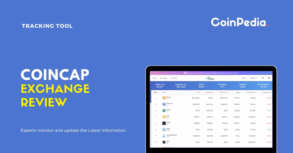 Is CoinCap a cryptocurrency?