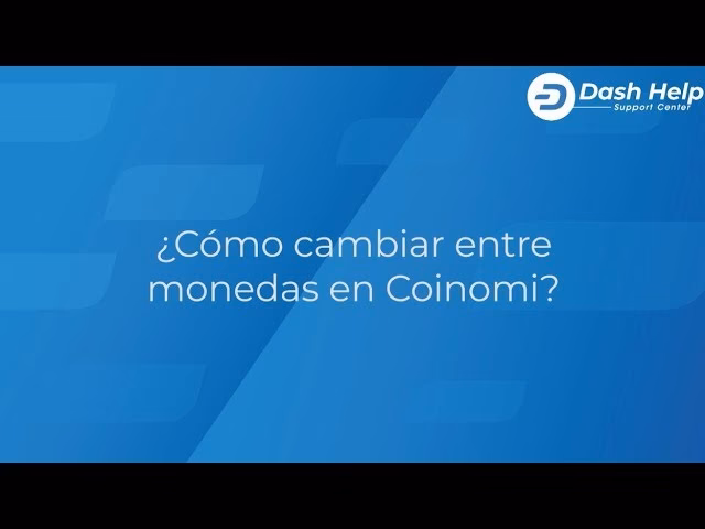 ¿Cómo pasar BTC de Coinomi a Binance?