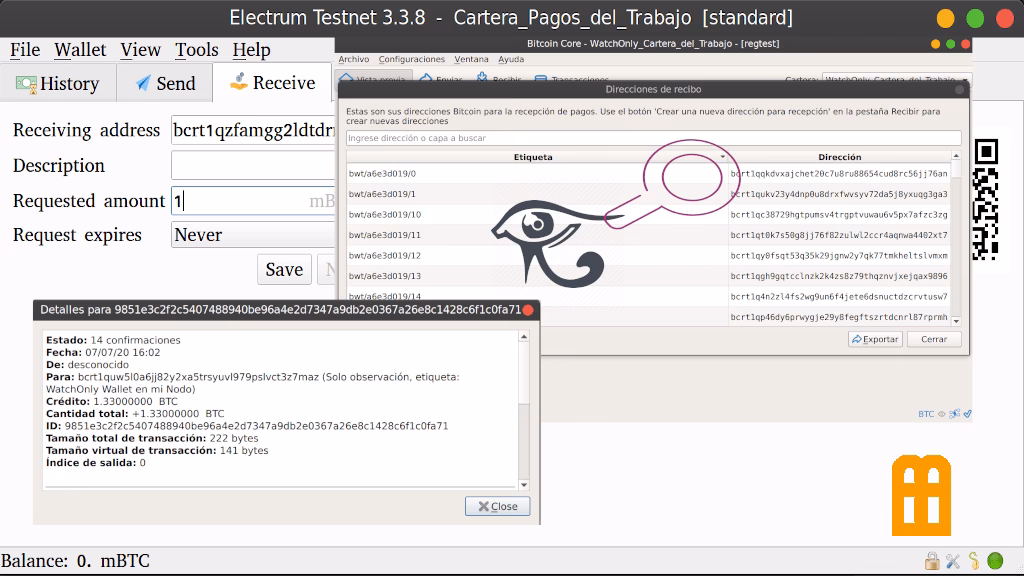 ¿Cómo obtengo la clave privada de la billetera Bitcoin Core?