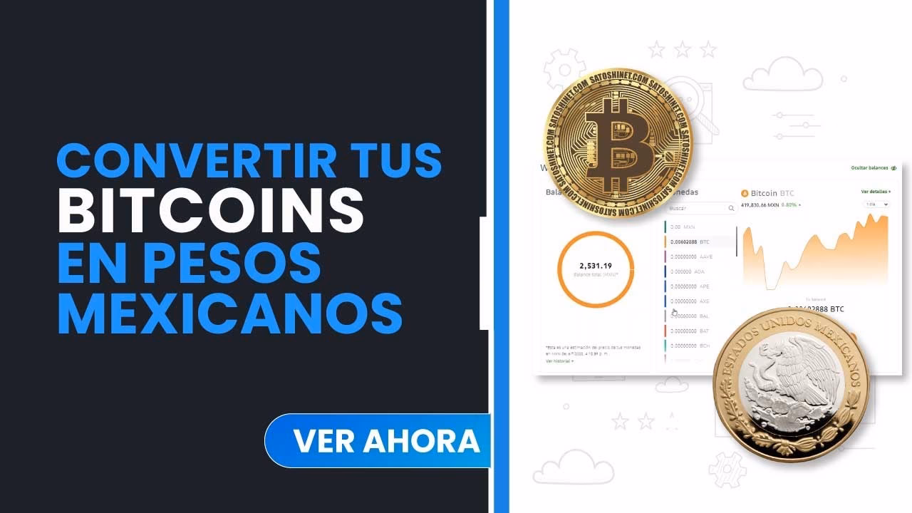 ¿Cómo puedo convertir un Bitcoin a pesos?