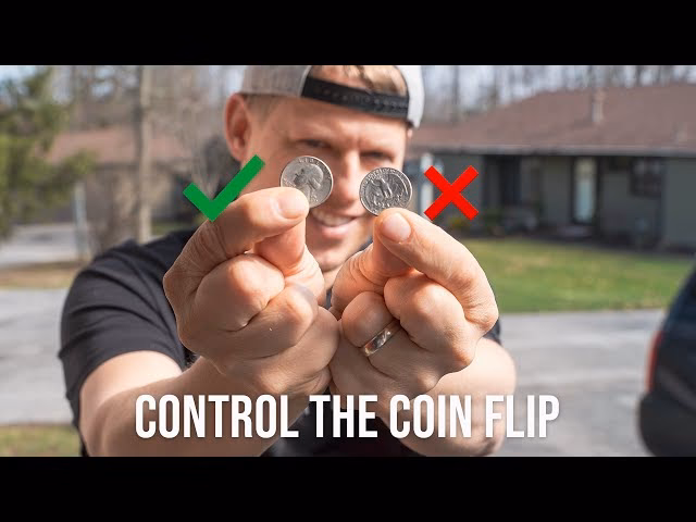 Is it possible to control a coin flip?
