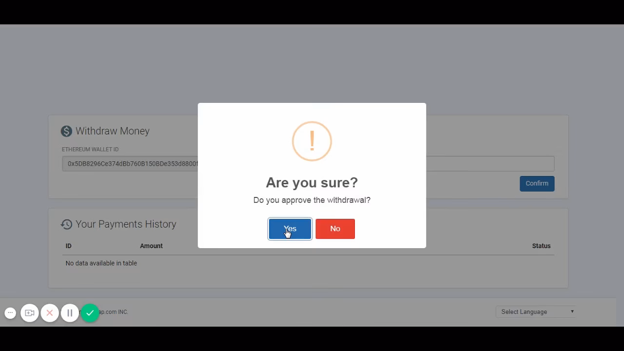 What is the coin cap of Ethereum?