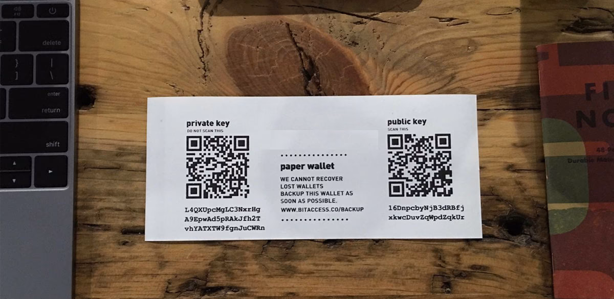 ¿Cómo crear una cartera de papel para bitcoin?