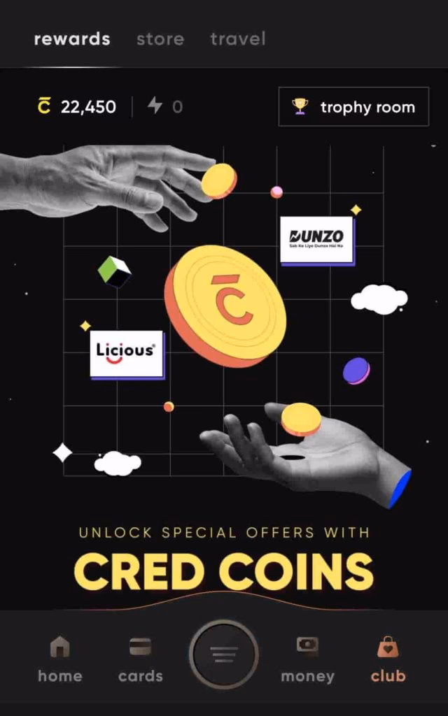 How much are 1000 CRED coins worth?