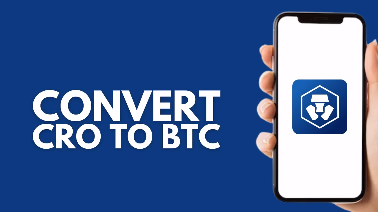 Can you convert CRO to BTC?