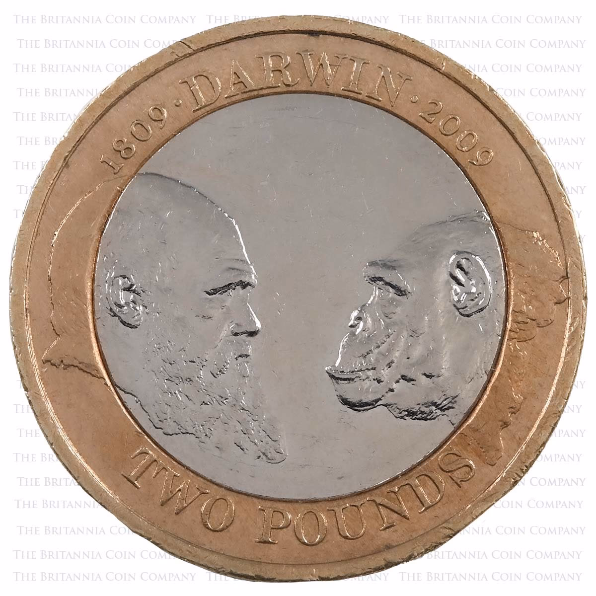 Is Darwin 2 pound coin worth anything?