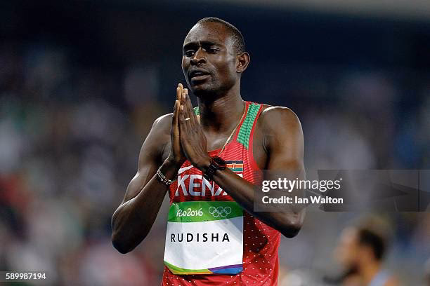 How fast is David Rudisha?