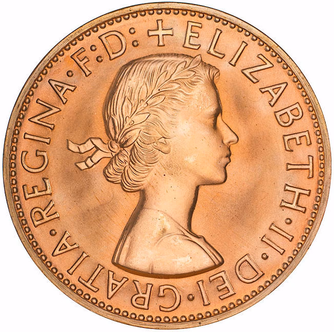 ¿Qué significa Elizabeth II Dei gratia Regina FD?