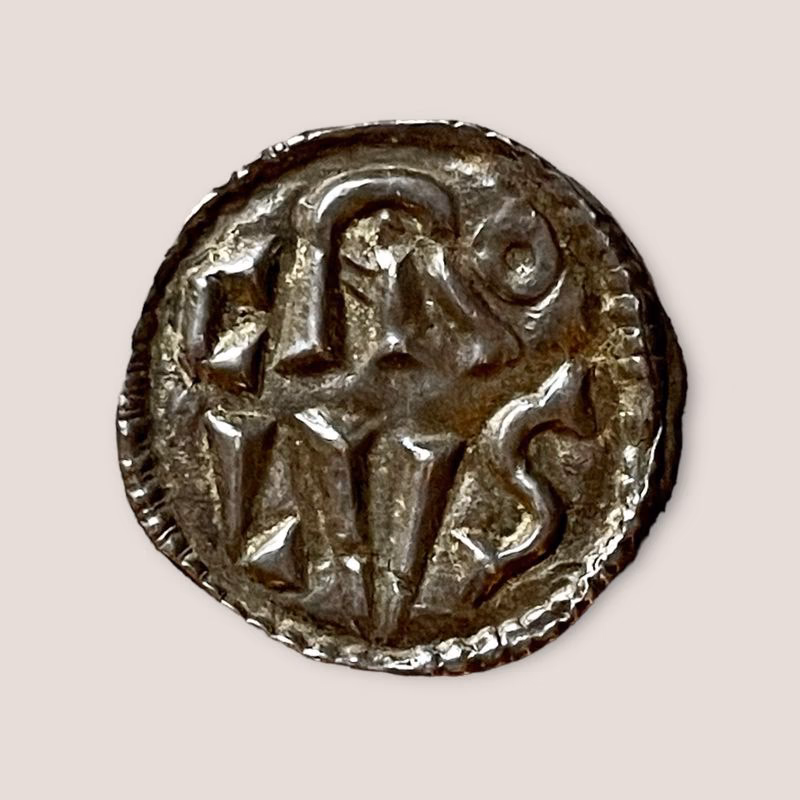 Where is the Charlemagne coin from?