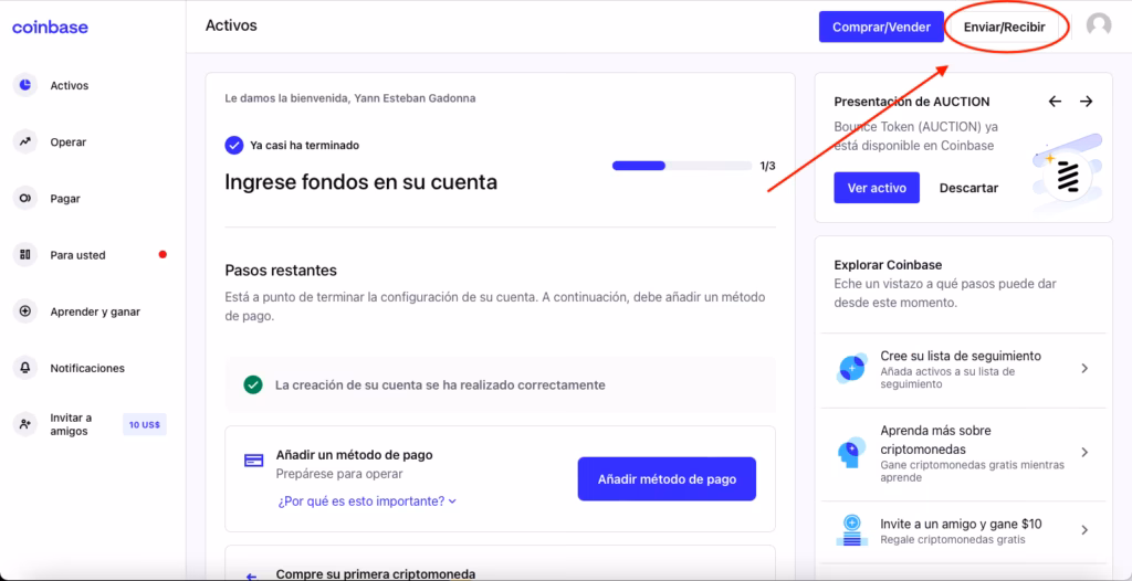 ¿Cuánto tiempo se tarda en recibir bitcoins en Coinbase?