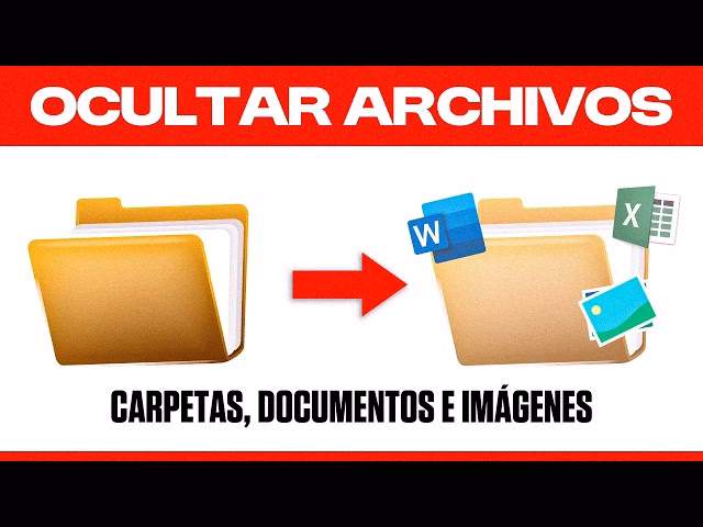 ¿Cómo esconder un archivo en mi PC?