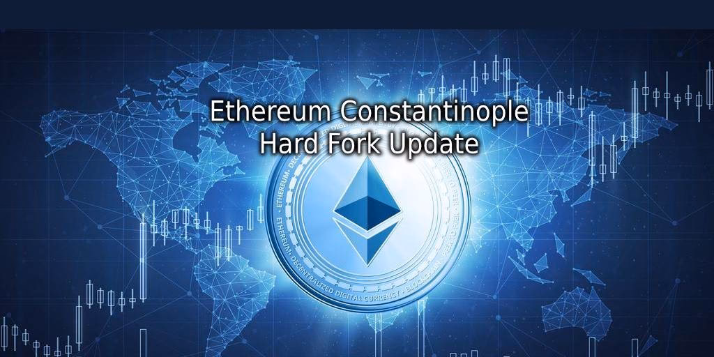 When was the Ethereum Constantinople hardfork implemented today?
