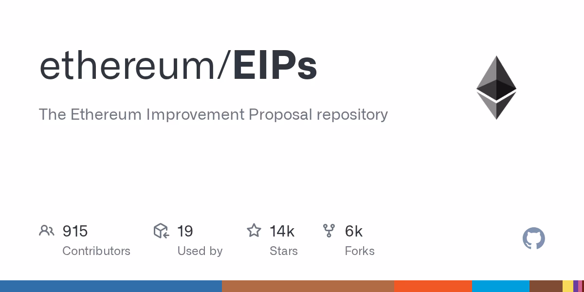 What is an Ethereum improvement proposal?