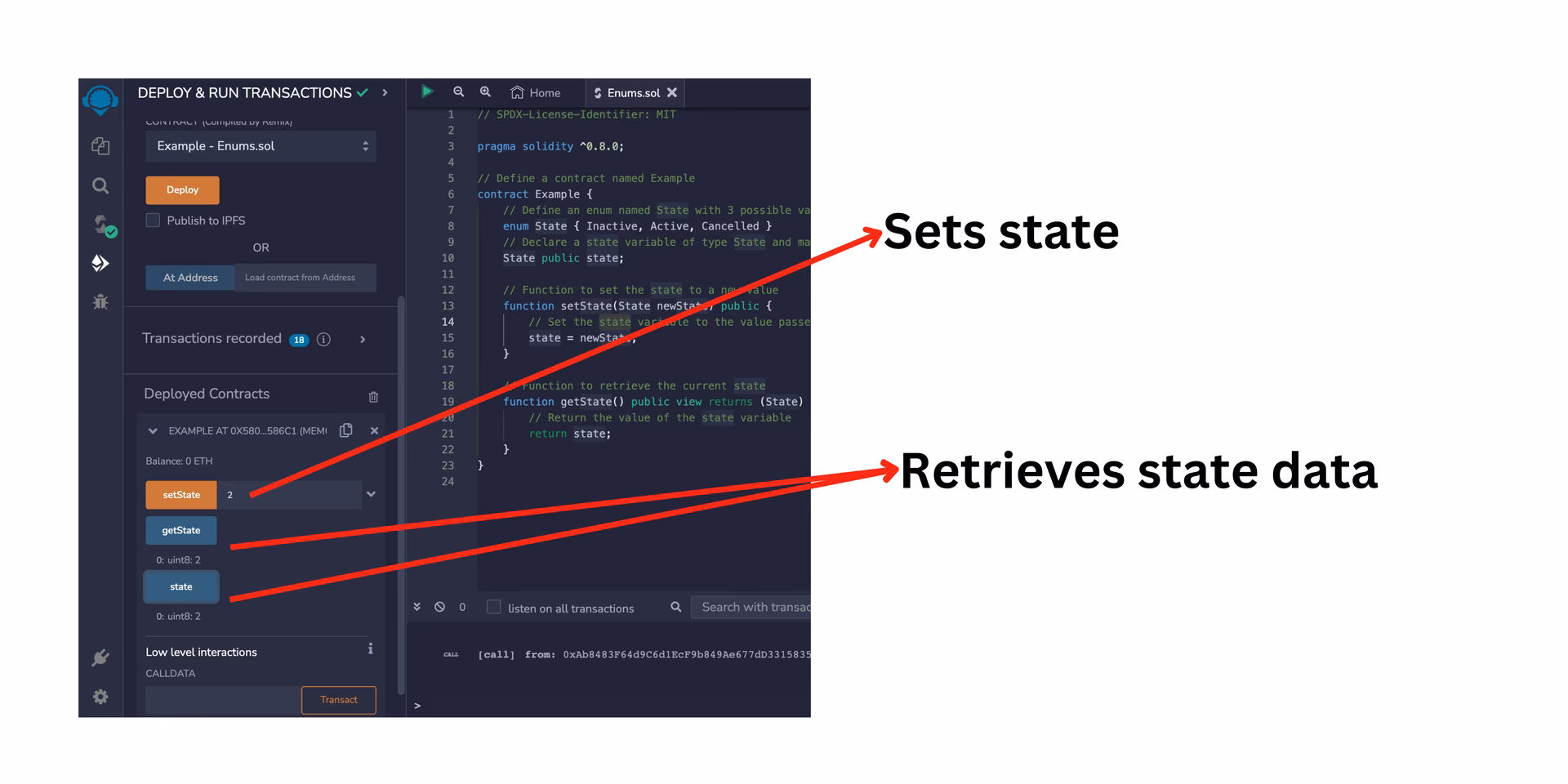 How to use struct in Solidity?