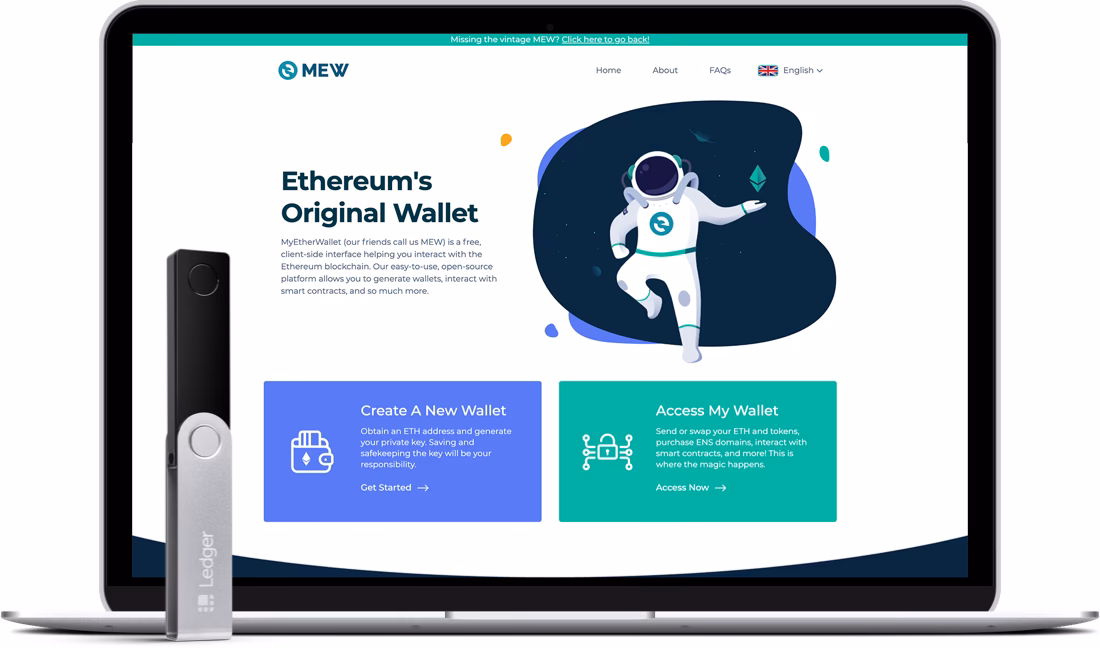 What is the official Ethereum wallet?