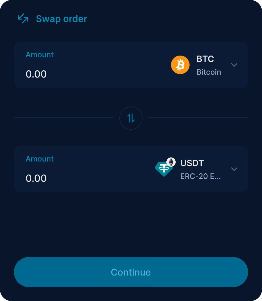 Where can I convert USD to BTC?