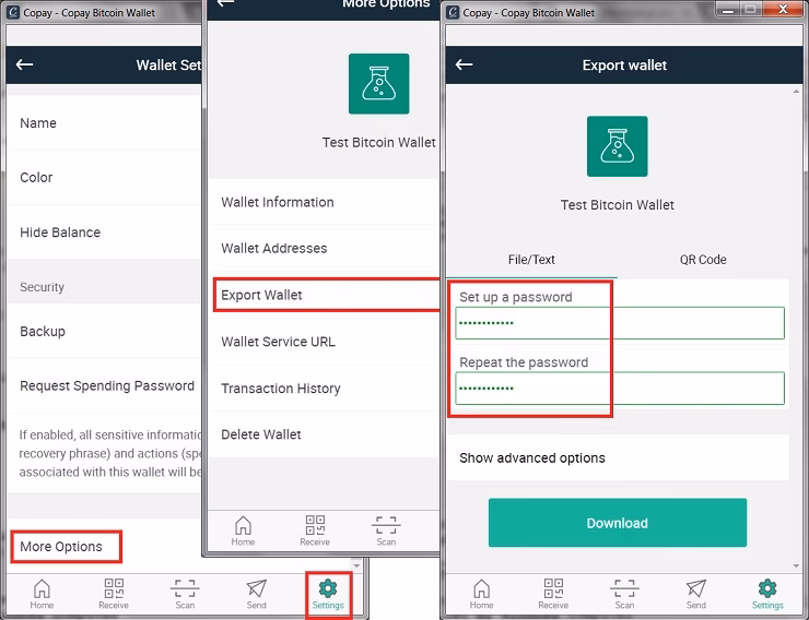 ¿Cómo transferir Bitcoin a otra cuenta?