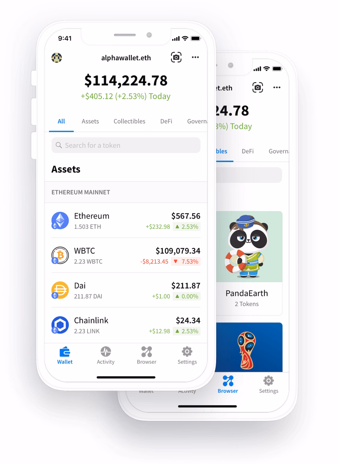 How many wallets are there on Ethereum?