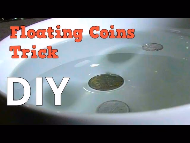 What coin floats on water?