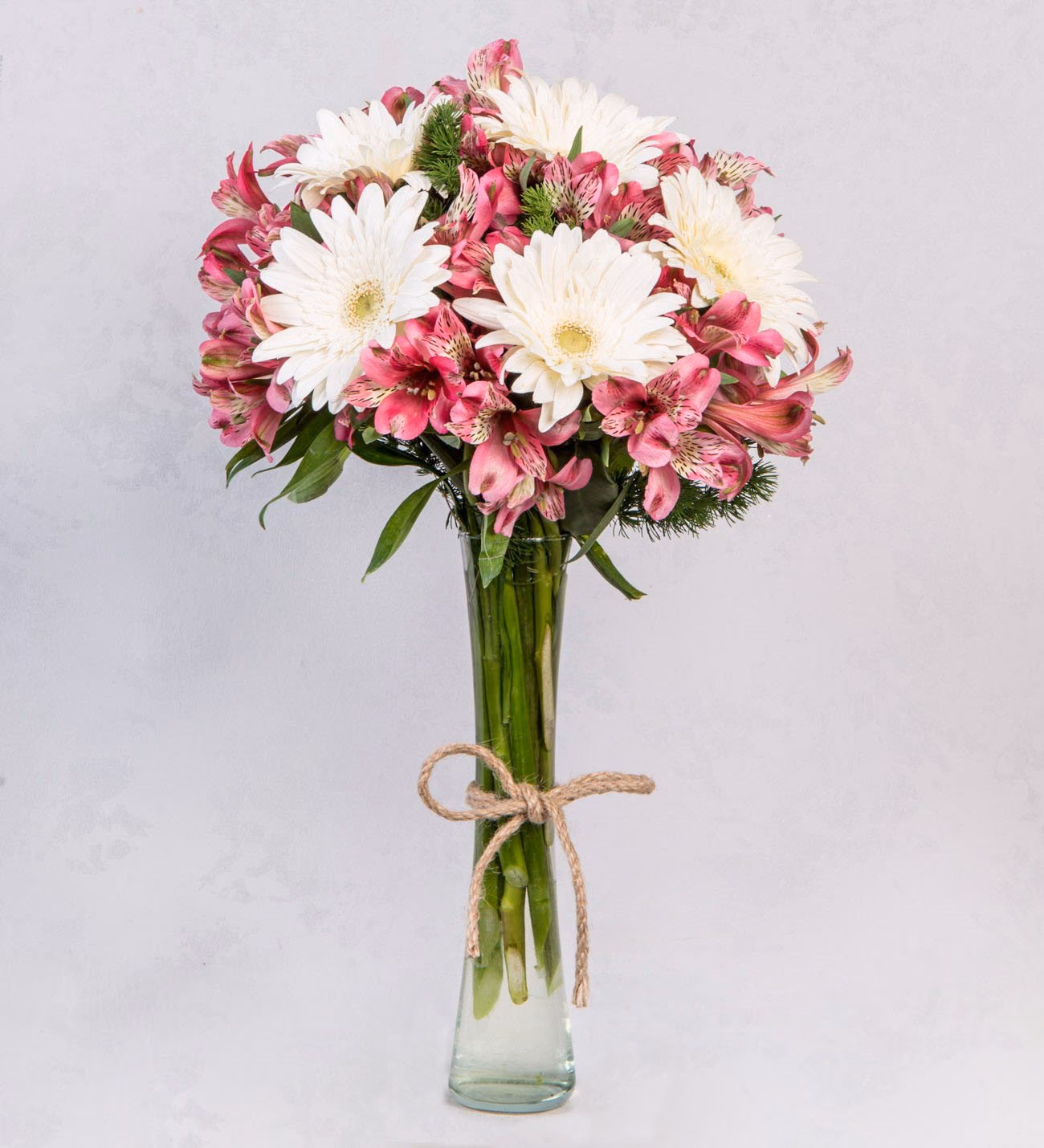 ¿Qué flores combinan con las gerberas?