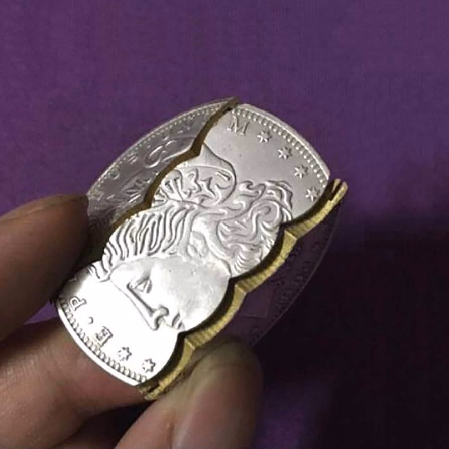 What is the coin bite gimmick?