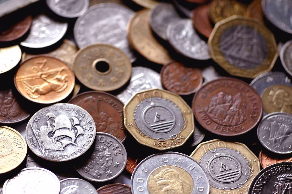 Where can I exchange foreign coins for US coins?