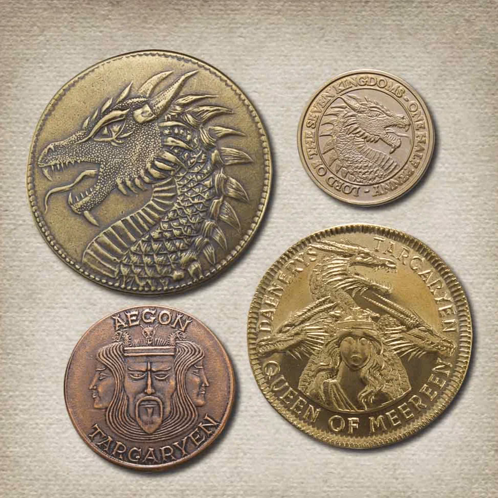 How much is a gold dragon worth in Game of Thrones in USD?