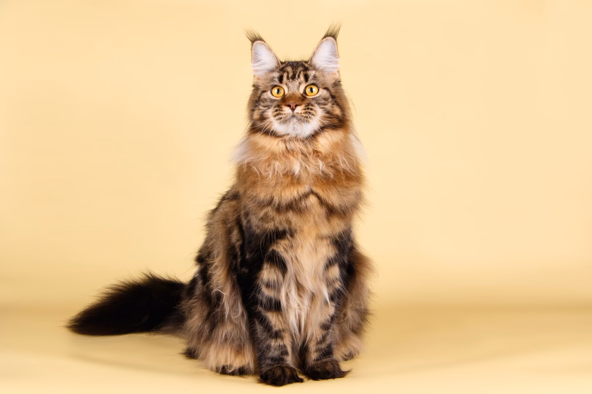 ¿Cómo puedo saber si mi gato es una mezcla de Maine Coon?