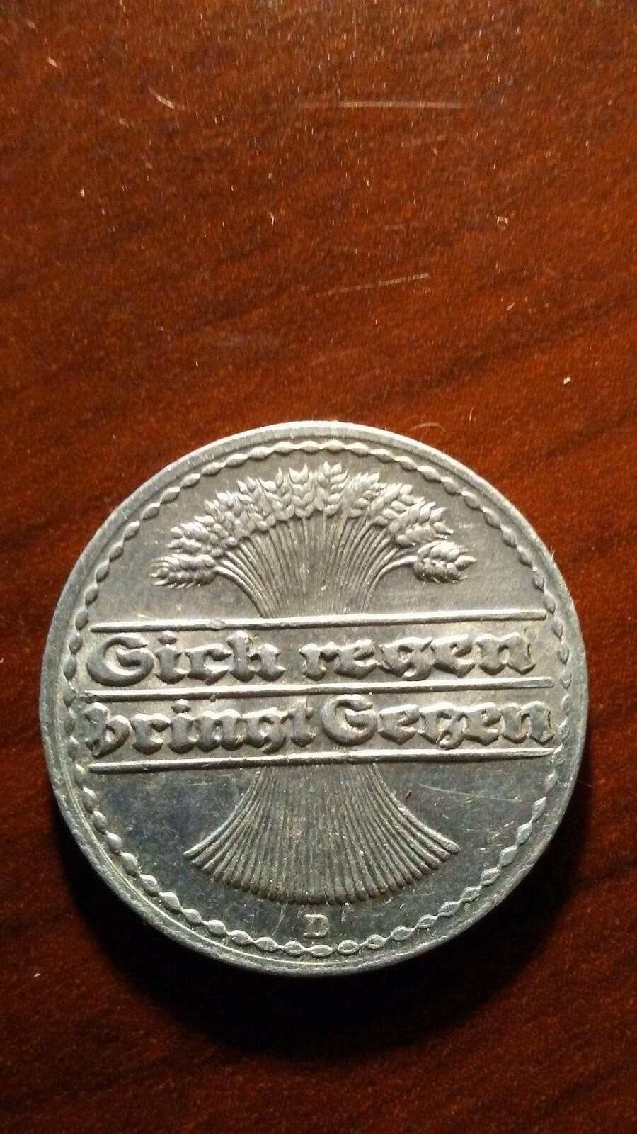 How much is a 5 pfennig coin worth?