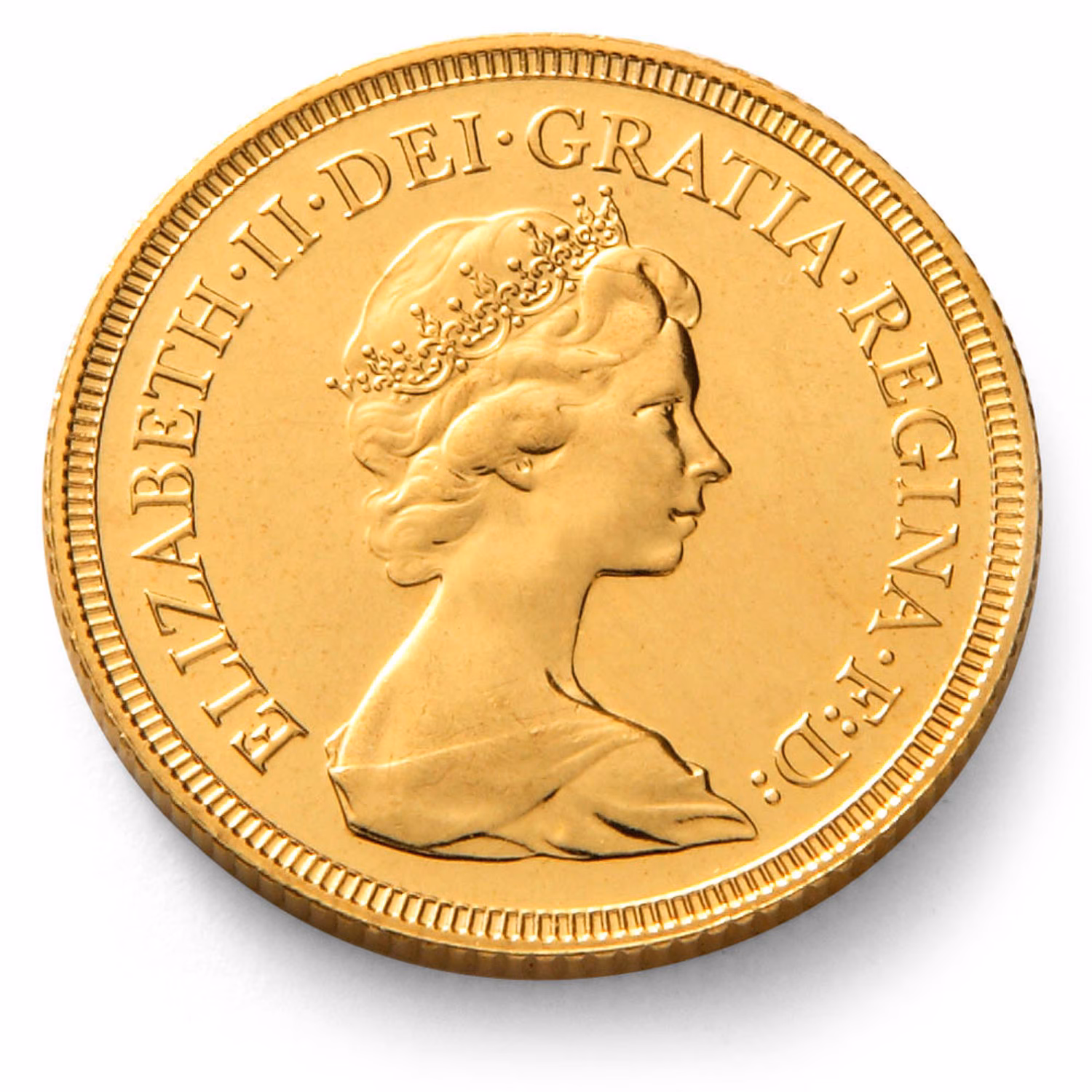 How much is the gold English coin?