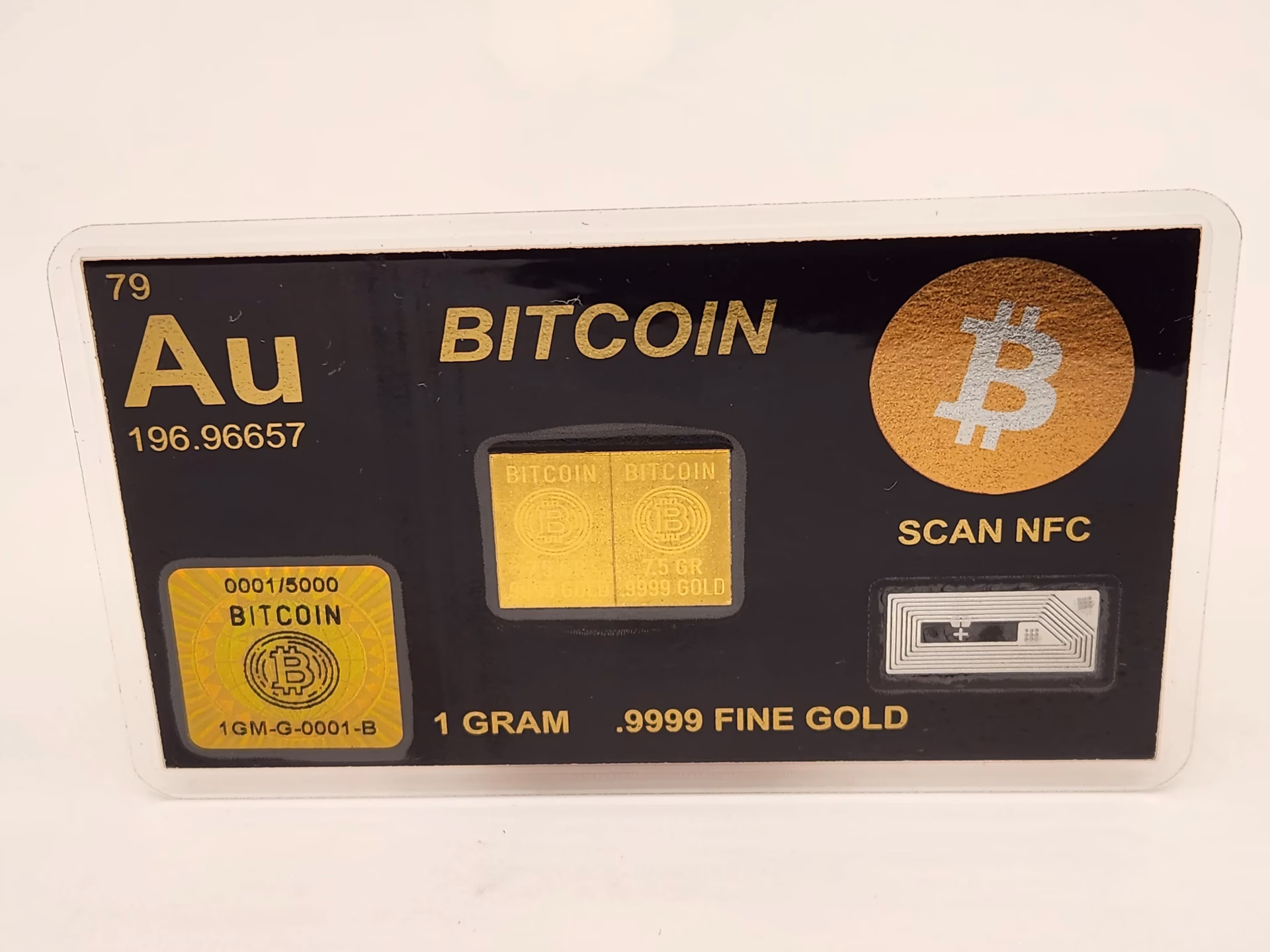 How much is 1 gram of bitcoin?