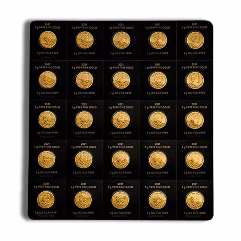 How much is 1 gram in dollars?