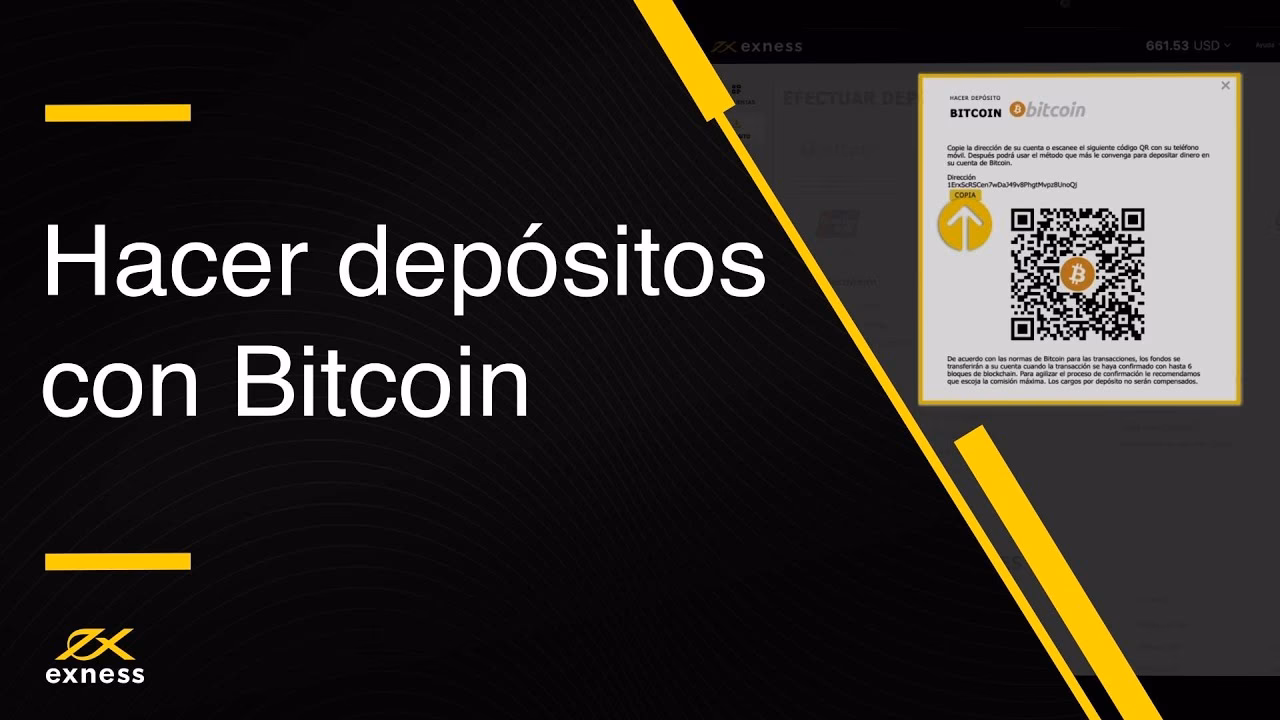 ¿Cómo depositar fondos en BTC?