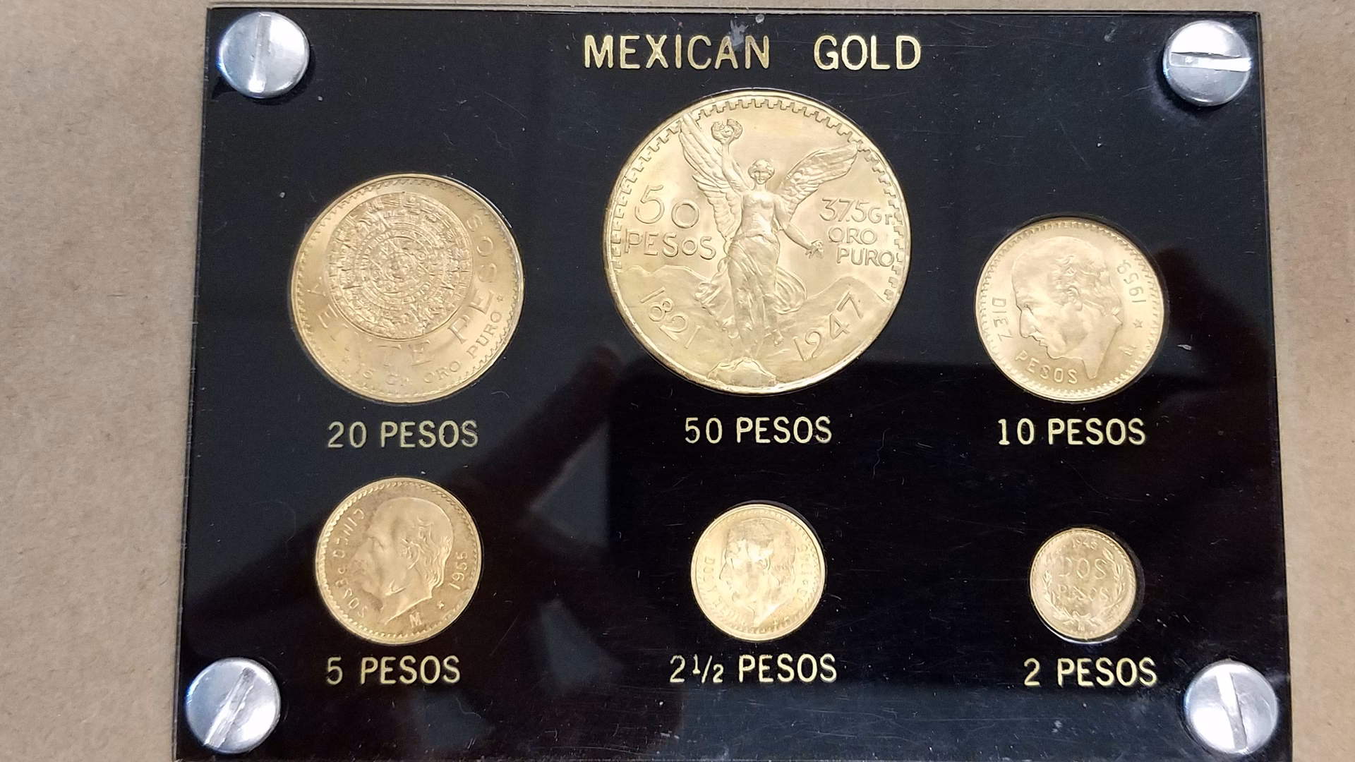 How much is a 1 Mexican coin worth in the US?