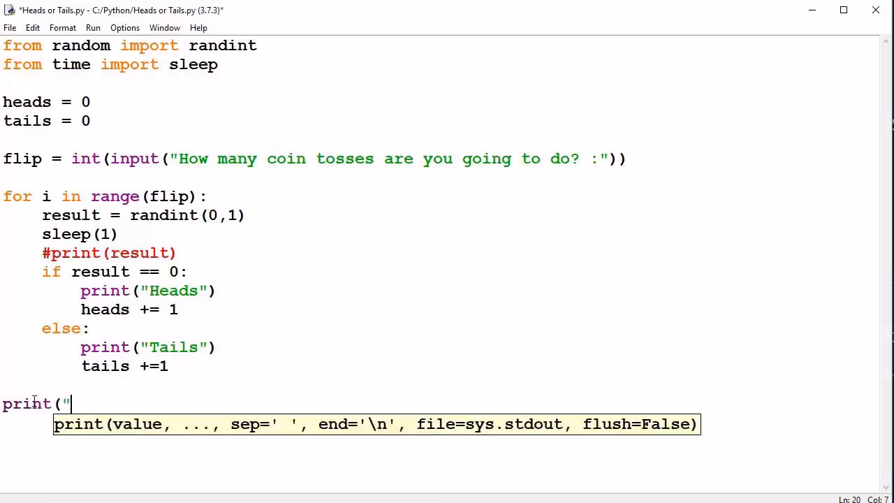 How do you simulate dice in Python?