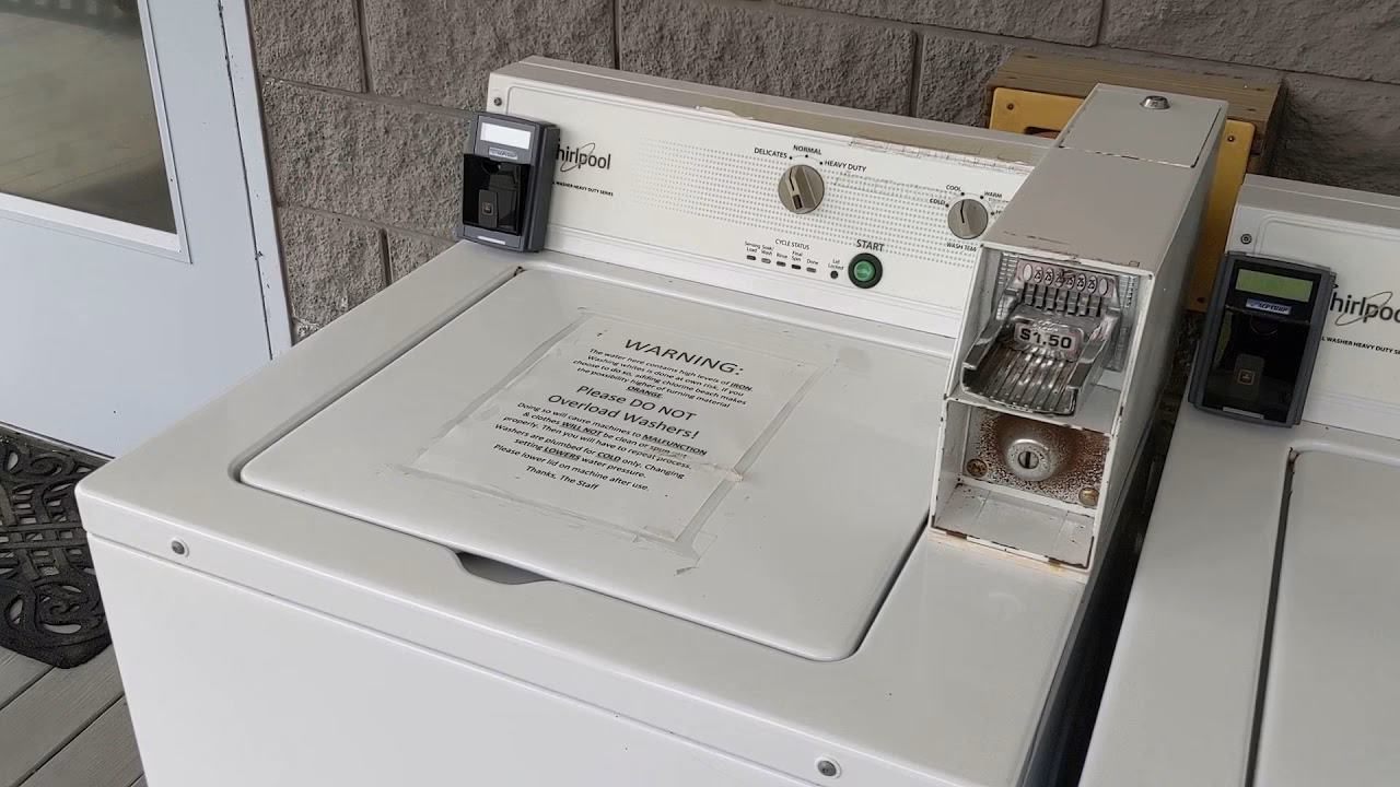 How to use washing machine slots?