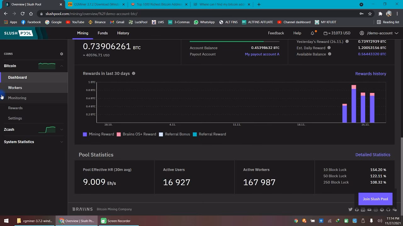 What is slush pool mining?