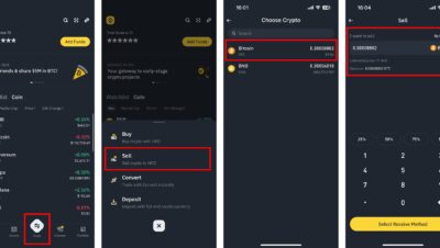 How do I get my BTC wallet from Binance?