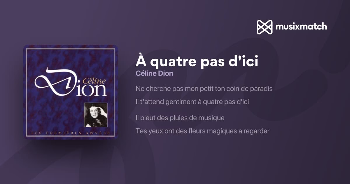 What does je ne suis pas ici mean?