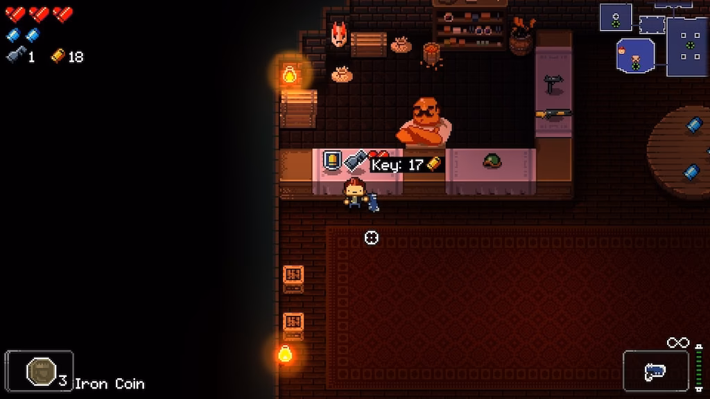 Is there a secret room on every floor in Gungeon?