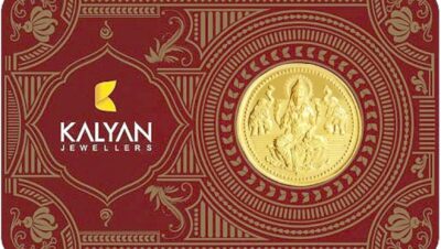 What is the price of 2 gram gold coin in Kalyan Jewellers?