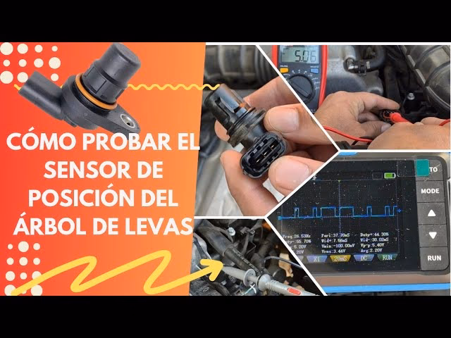 ¿Cuántos ohms tiene un sensor de árbol de levas?