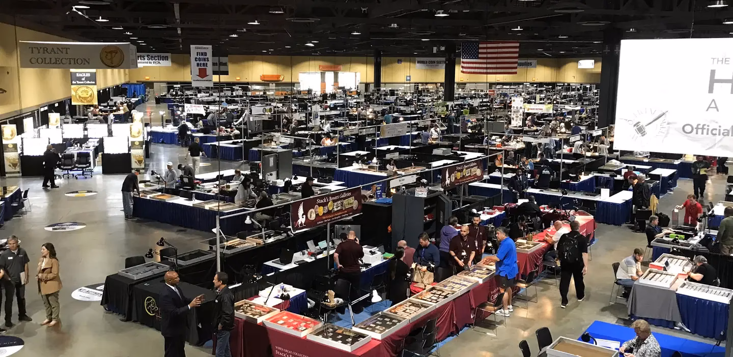 What are the Long Beach Coin Show dates?