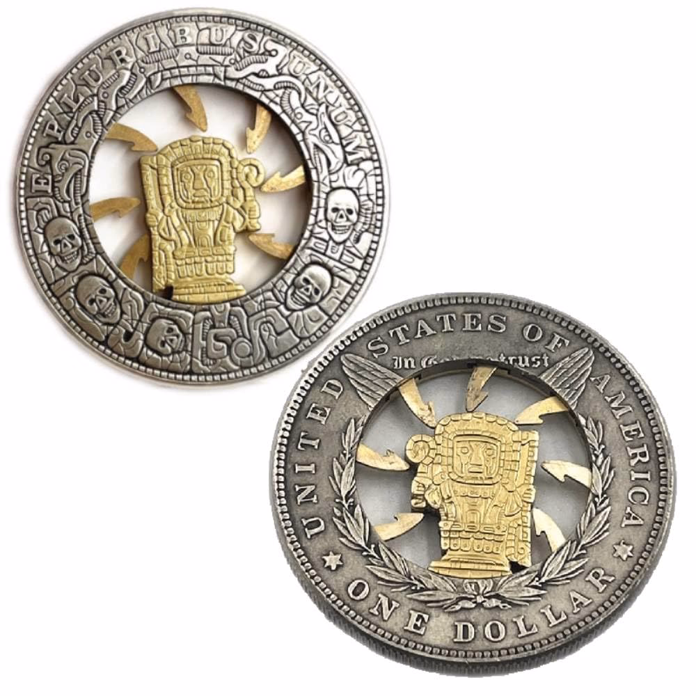 Who manufactures U.S. coins?