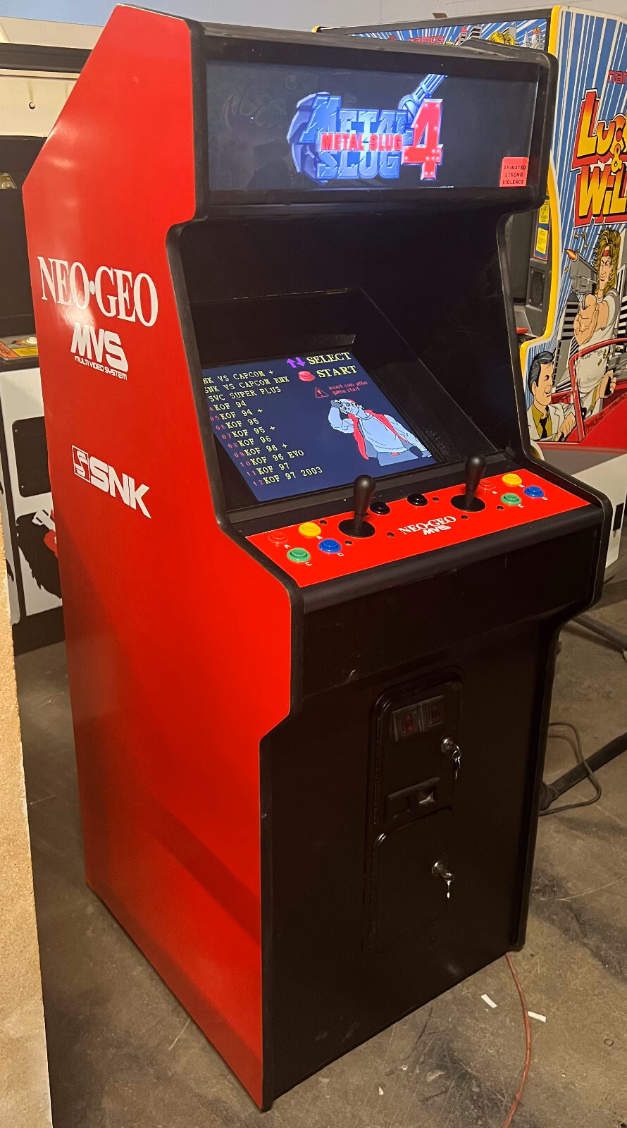 What is the old arcade game METAL SLUG?