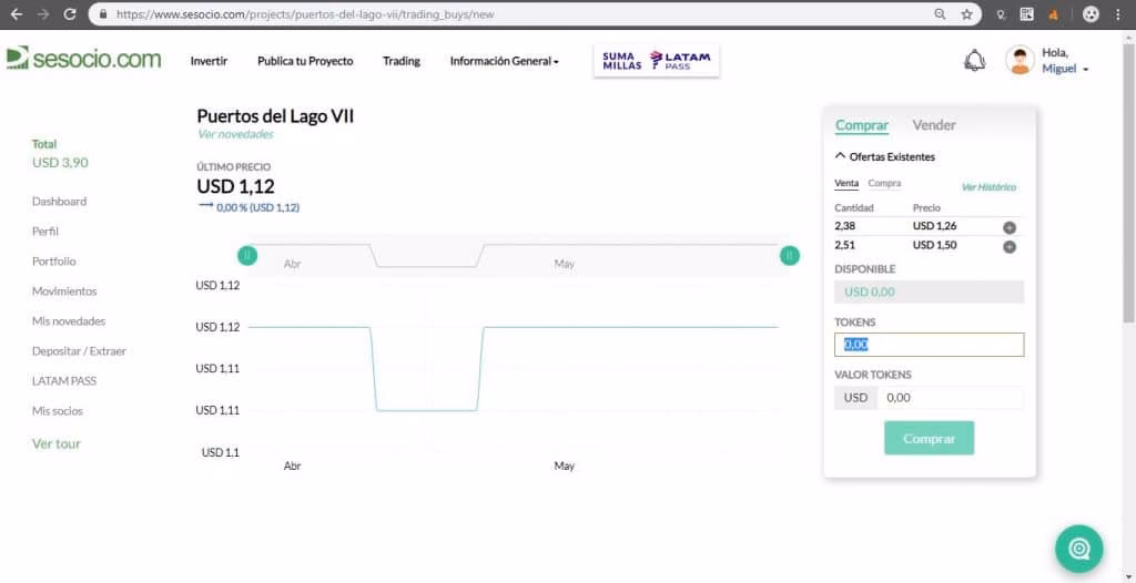¿Cuál es la cantidad mínima para operar con criptomonedas?