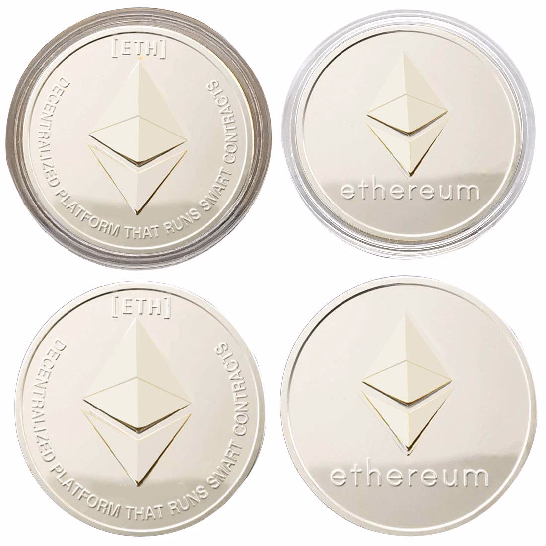 ¿Existe una moneda física de Ethereum?