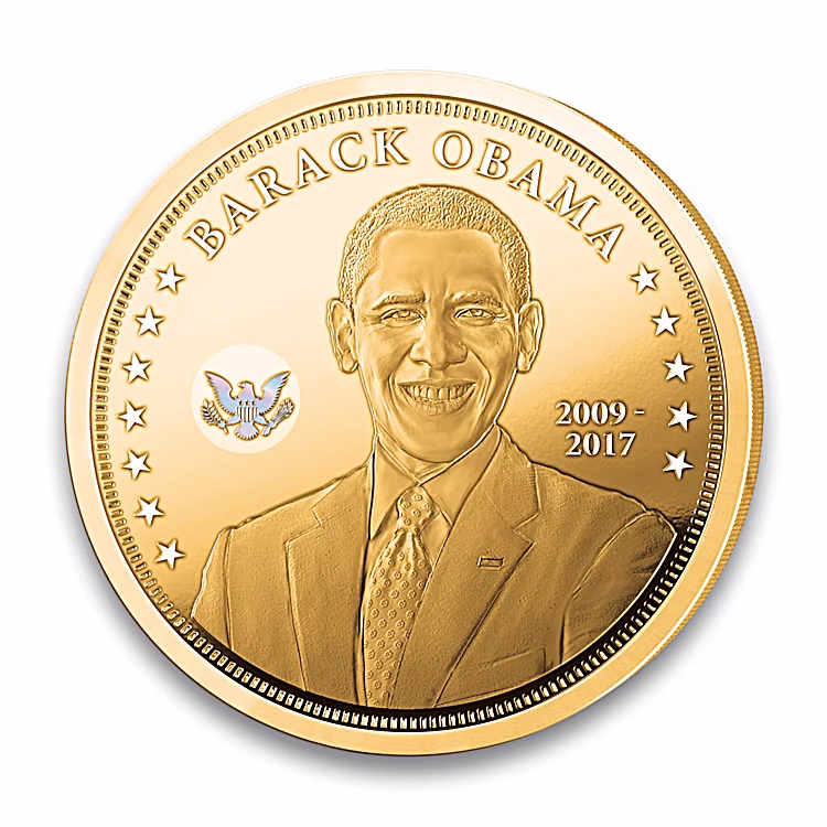 Does Barack Obama have a coin?