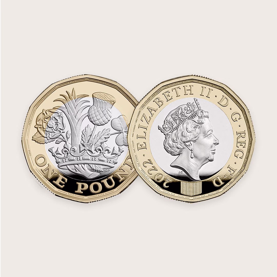 Are 1 pound coins no longer accepted?