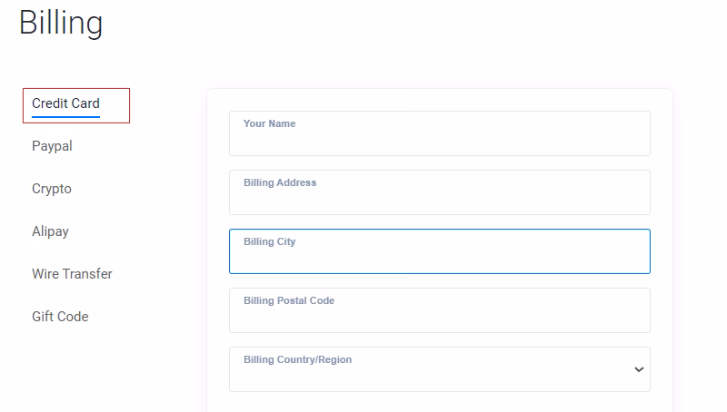 ¿Acepta Vultr criptomonedas?
